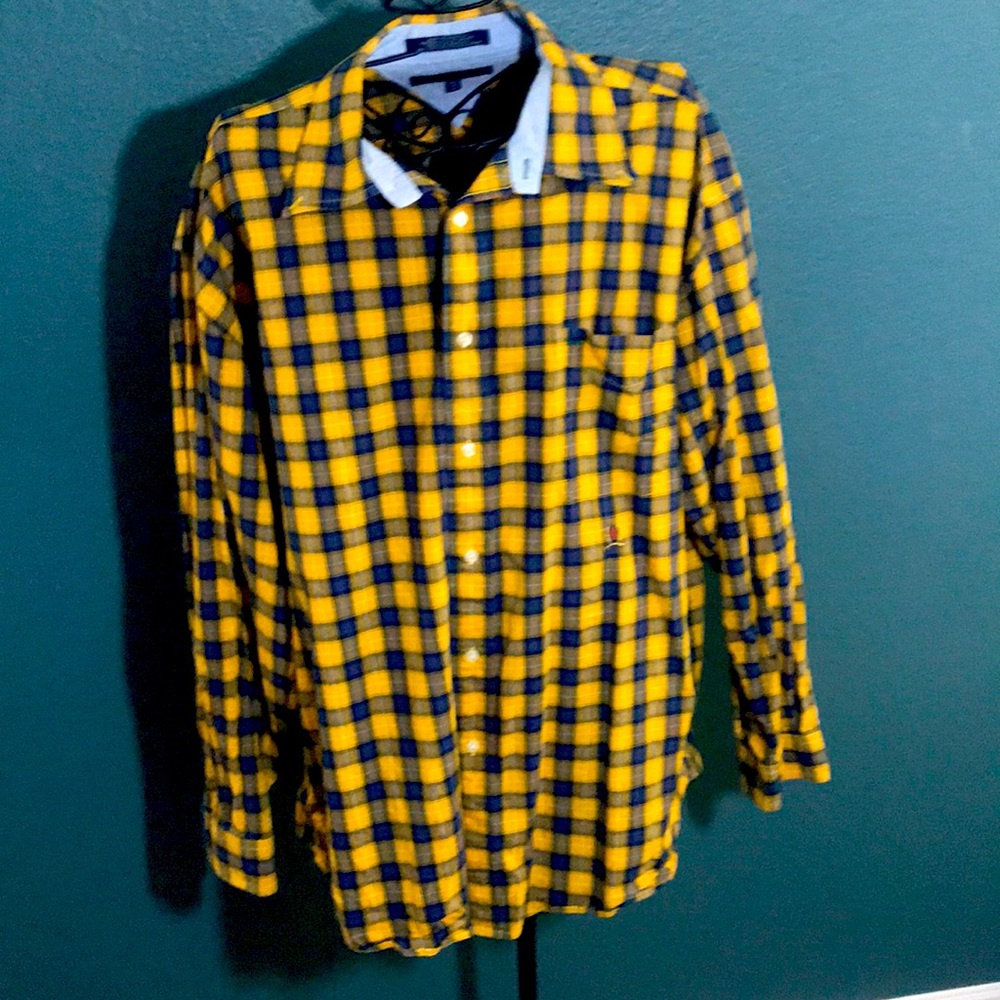 Tommy Hilfiger checkered button up